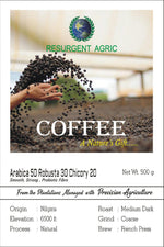 Load image into Gallery viewer, Arabica 50 Robusta 30 Chicory 20 ( Medium Dark - Coarse)
