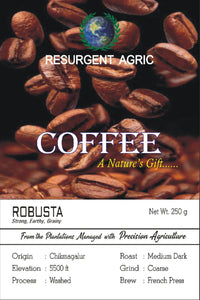 Robusta Washed (Medium Dark - Coarse)