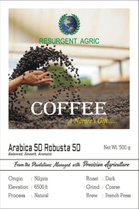 Arabica 50 Robusta 50 (Dark - Coarse)