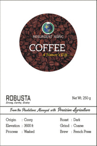 Robusta Washed (Dark - Coarse)