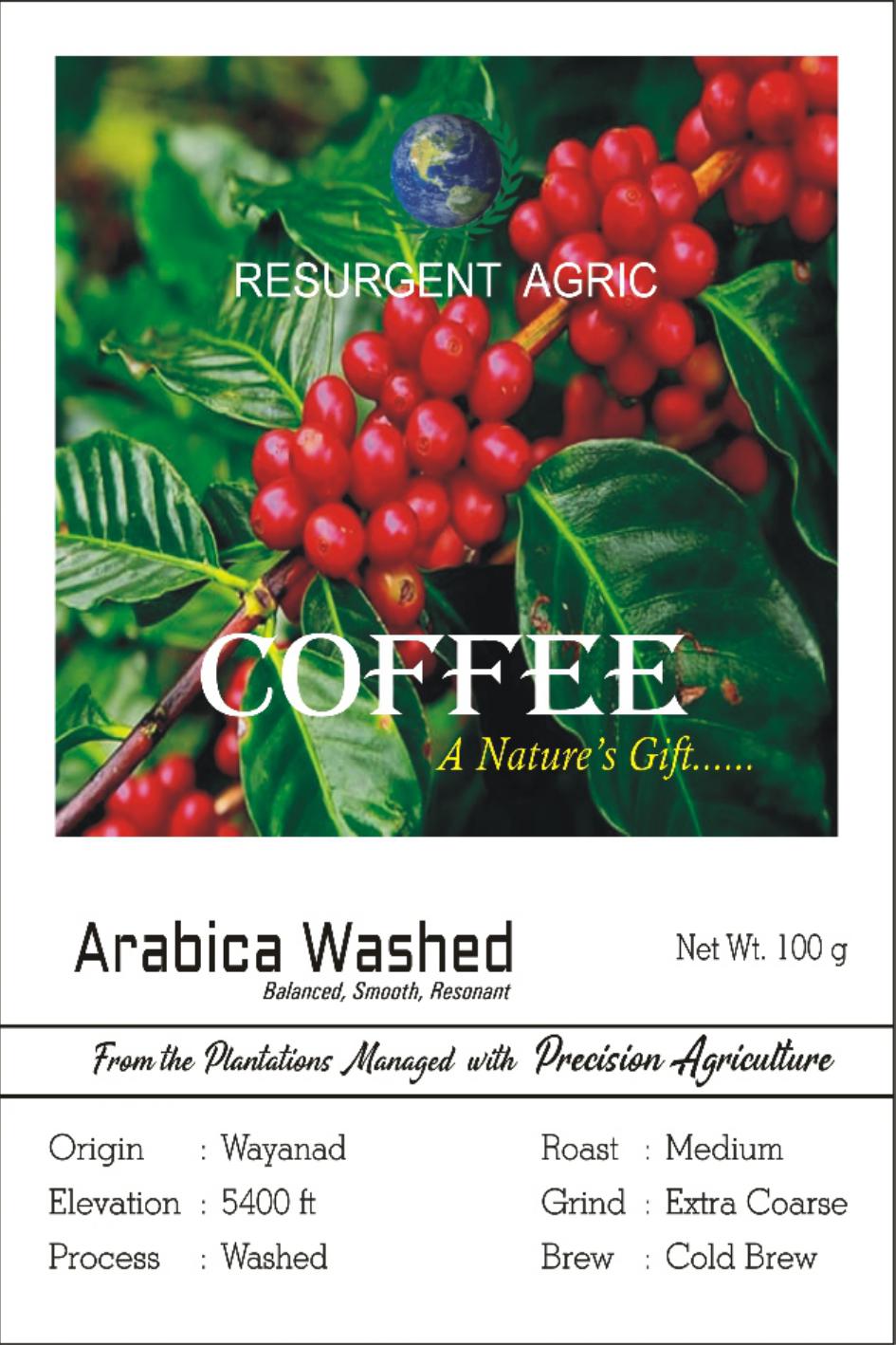 Arabica Washed (Medium - Extra Coarse)