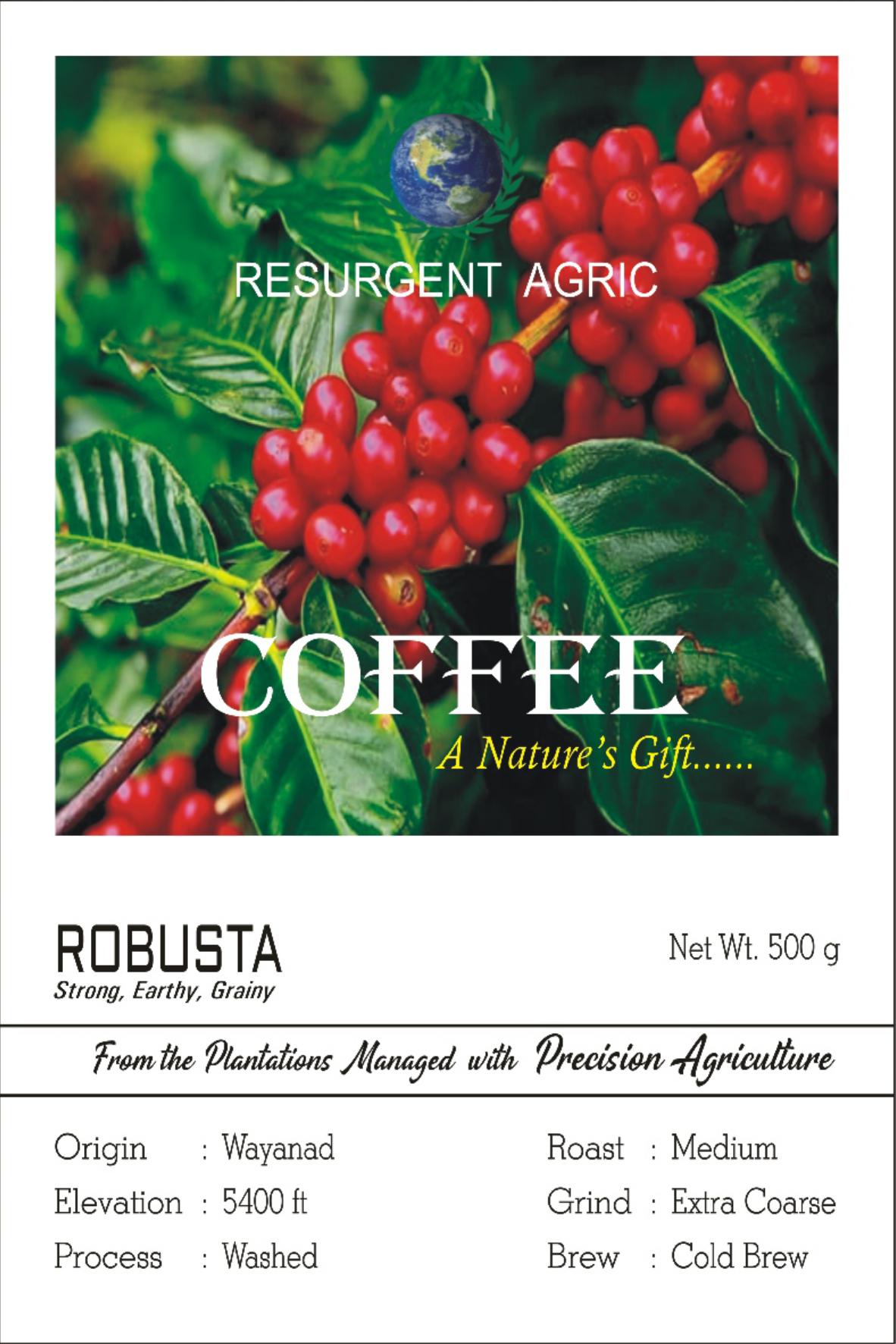 Robusta Washed (Medium - Extra Coarse)