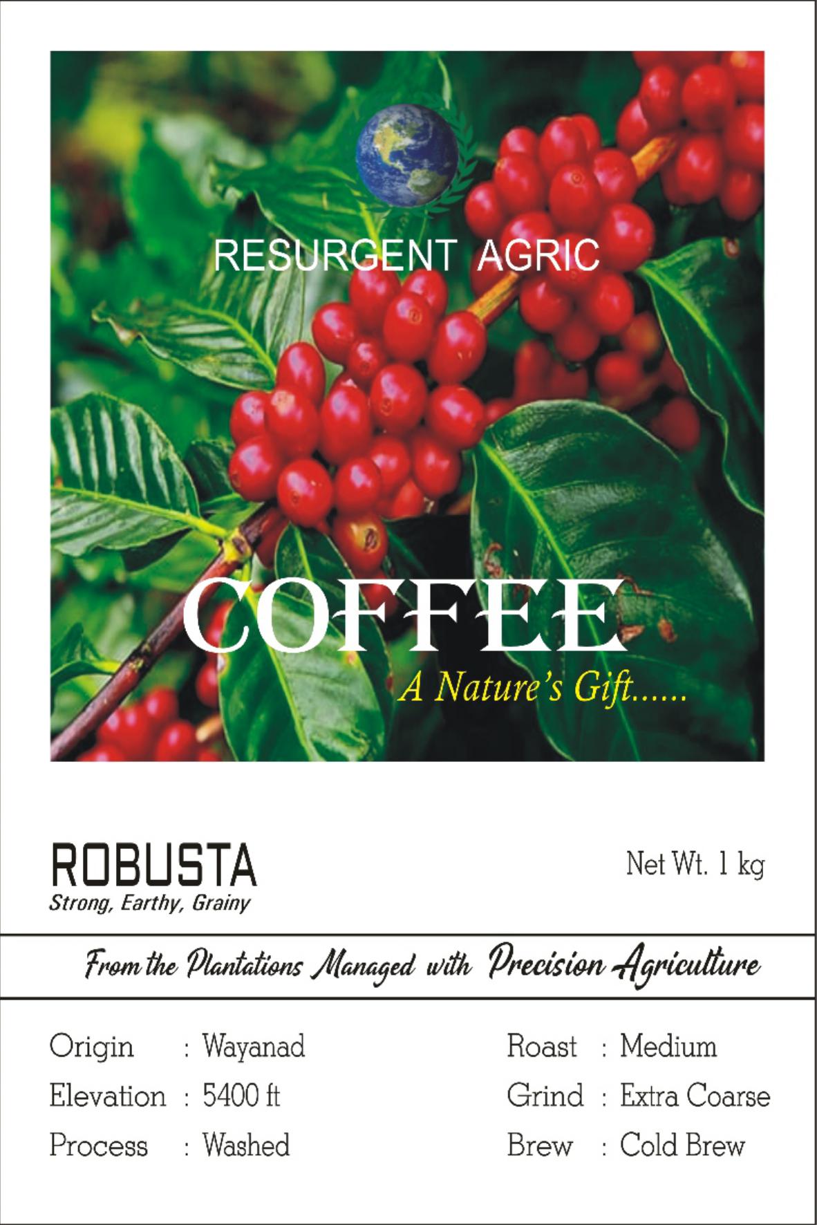 Robusta Washed (Medium - Extra Coarse)
