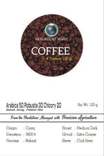 Load image into Gallery viewer, Arabica 50 Robusta 30 Chicory 20 (Medium Dark - Extra Coarse)

