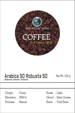 Load image into Gallery viewer, Arabica 50 Robusta 50 (Light - Extra Coarse)
