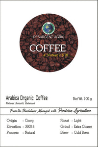 Arabica Organic Coffee (Light - Extra Coarse)