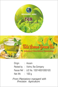 Tulsi Lemon Green Tea